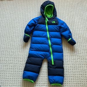 The north face baby bunting snow suit